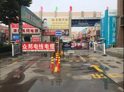 【工程案例】百余套停车场乐天堂fun88入驻西安大明宫停车场